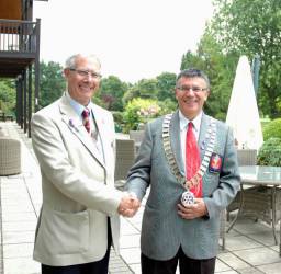 Stan with President David Green